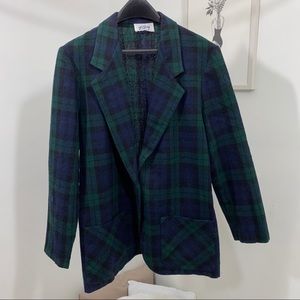 Plaid Blazer